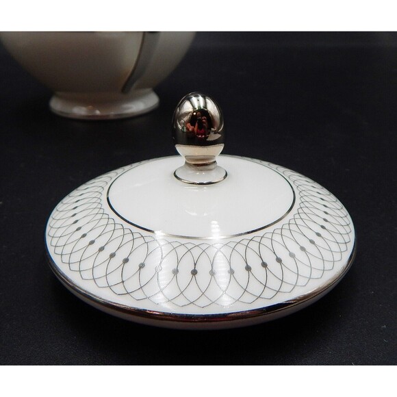 Tirschenreuth The Elgin Sugar & Creamer Bavaria Germany Silver 2270 Pasco - Picture 16 of 16